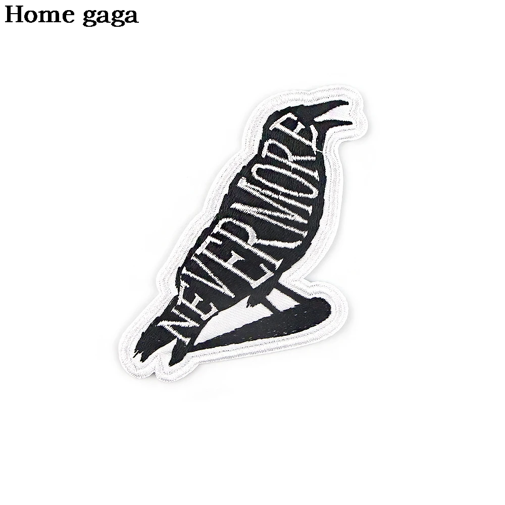 D2962 Homegaga ворона мультфильм патч аппликация сделай сам Патчи Наклейки diy Швейные