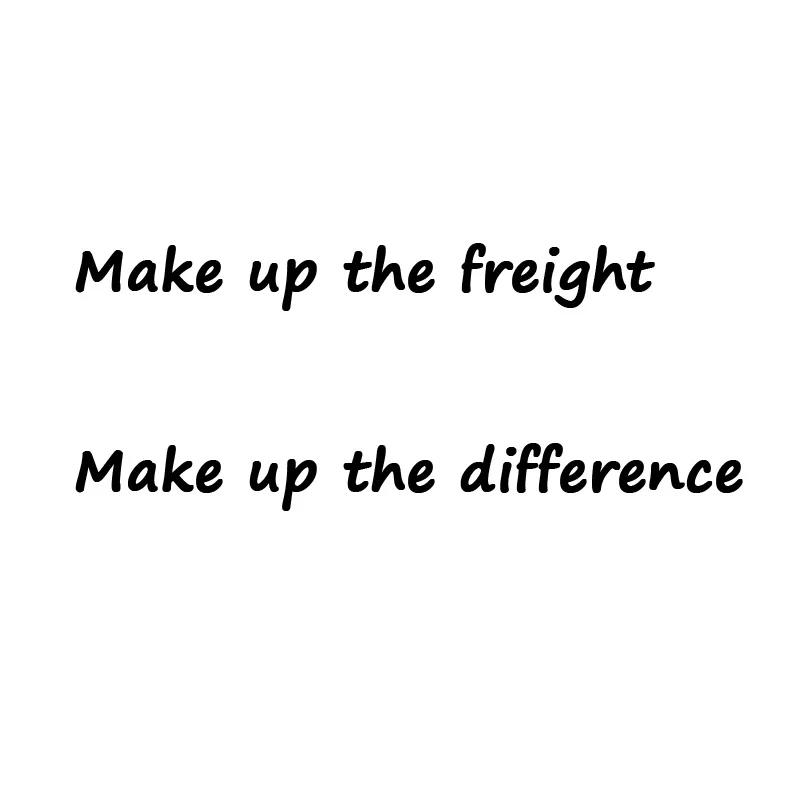 

Make up фрахт будет покрыть разницу