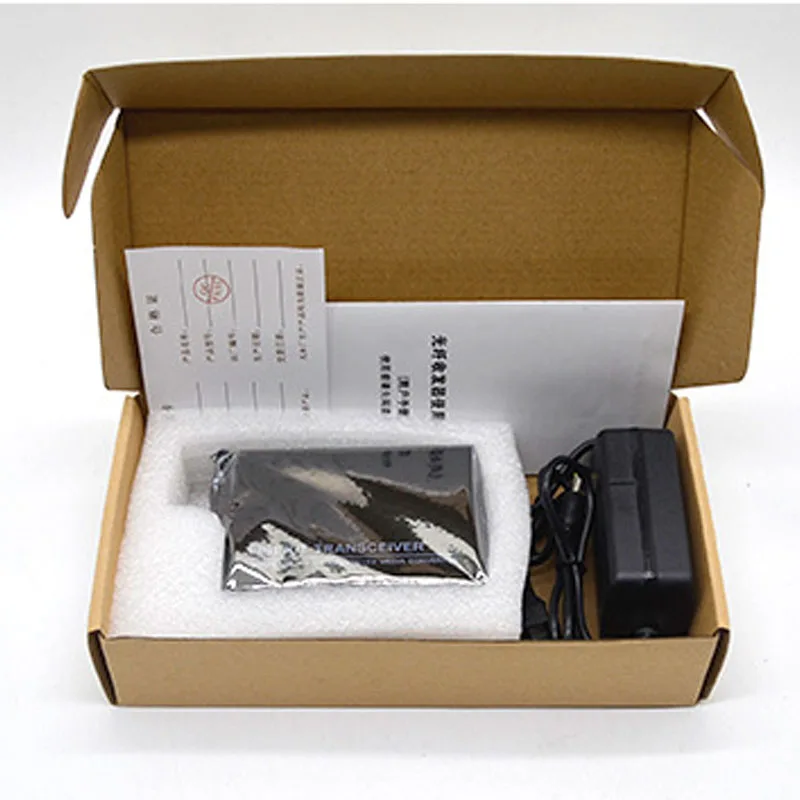 

Fiber Optic Ethernet Media Converter 20KM 10/100M Optical SC 4Port RJ45 UTP 1310nm Singlemode Single Fiber Converter 1Pair