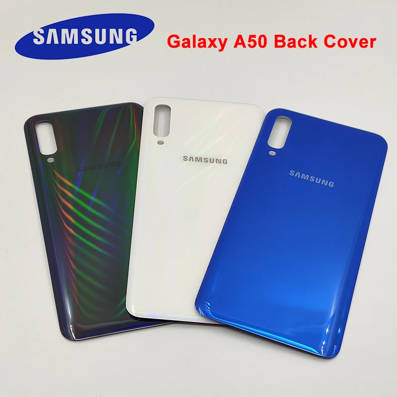 Чехол для Samsung Galaxy A50 2019 задняя крышка аккумулятора корпуса сменная A505 A505F