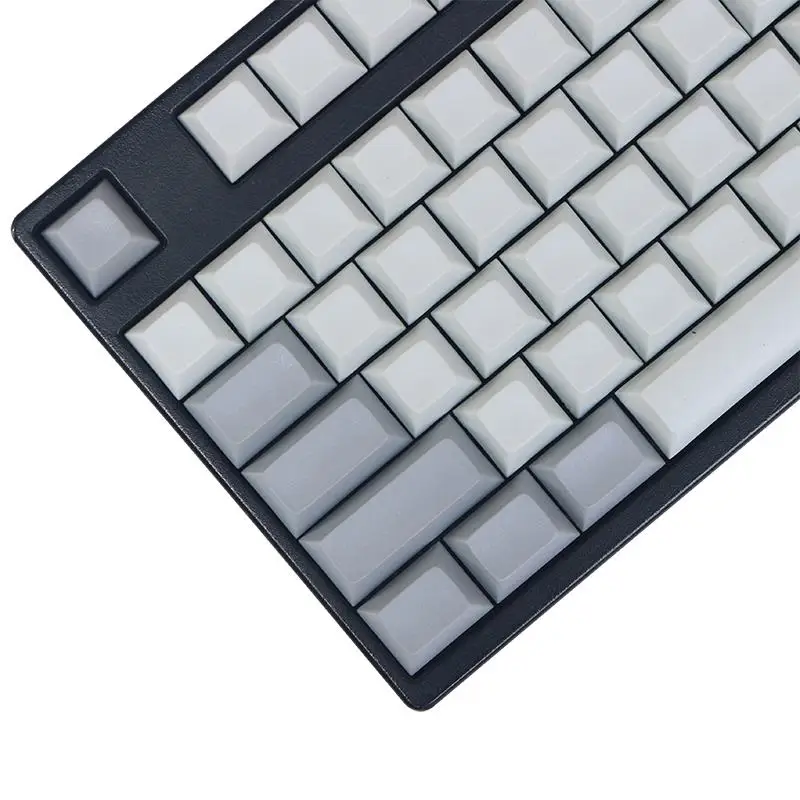 

104 Keys PBT Blank Keycaps DSA Profile Key Caps Set for Mechanical Keyboard for Gaming Mechanical Keyboard 2 Colors