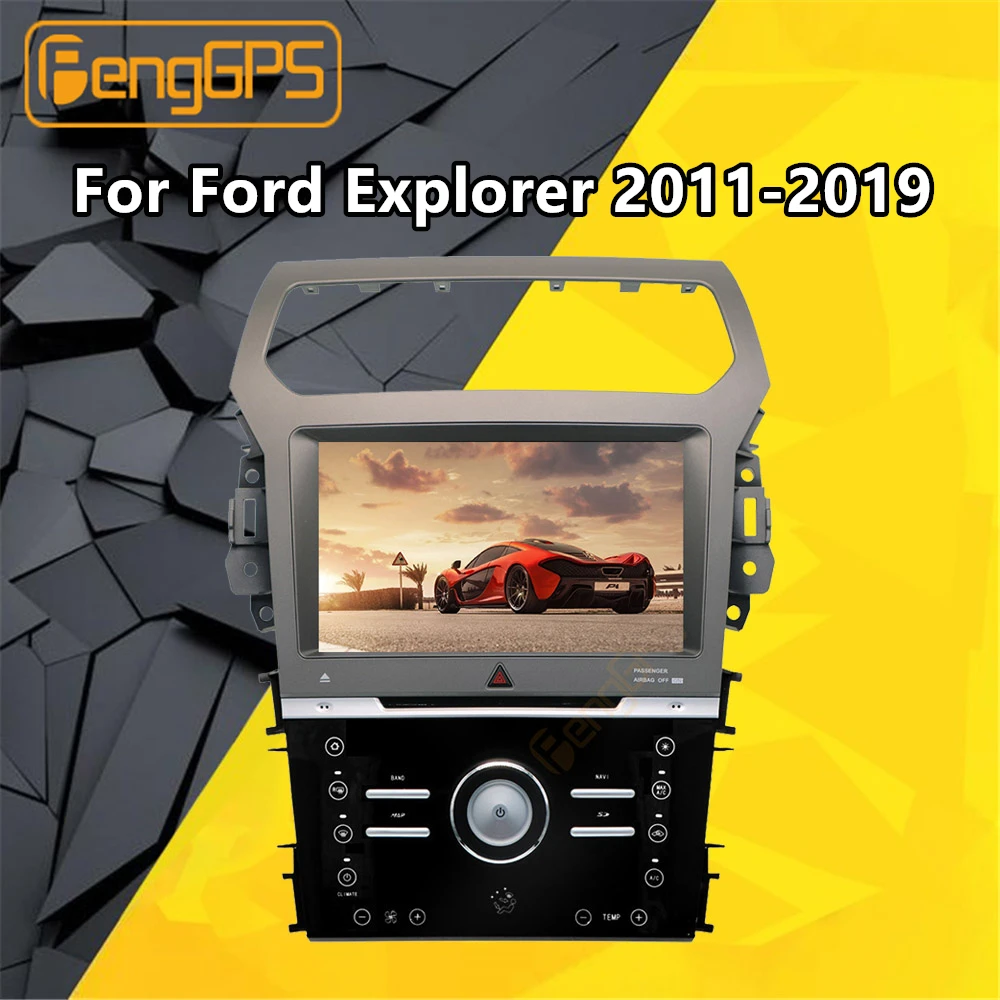 Для Ford Explorer 2011 2012 2013 2014 2015 2016 2019 автомобильный мультимедийный плеер 9 &quotAndroid