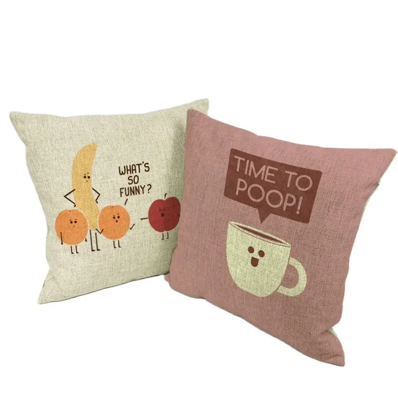 Наволочка с изображением милого персонажа из мультфильма наволочка 45*45 см 30*50