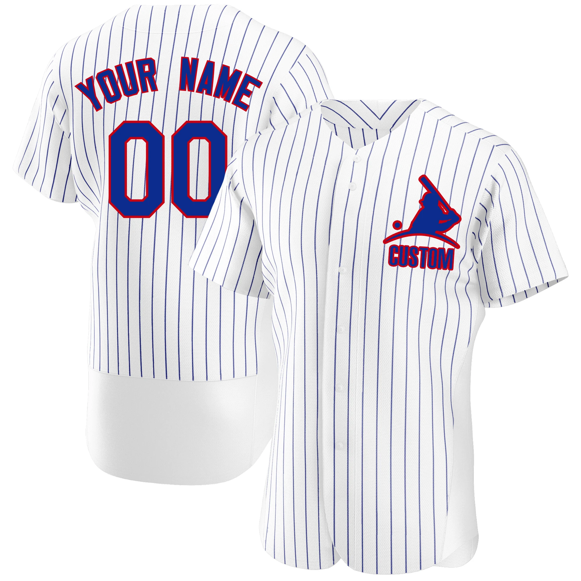 High Quality Baseball Jersey Print Team Name,Number Customized Mesh Breathable Sleeve Sportswear for Men/Women/Kids Any Colour