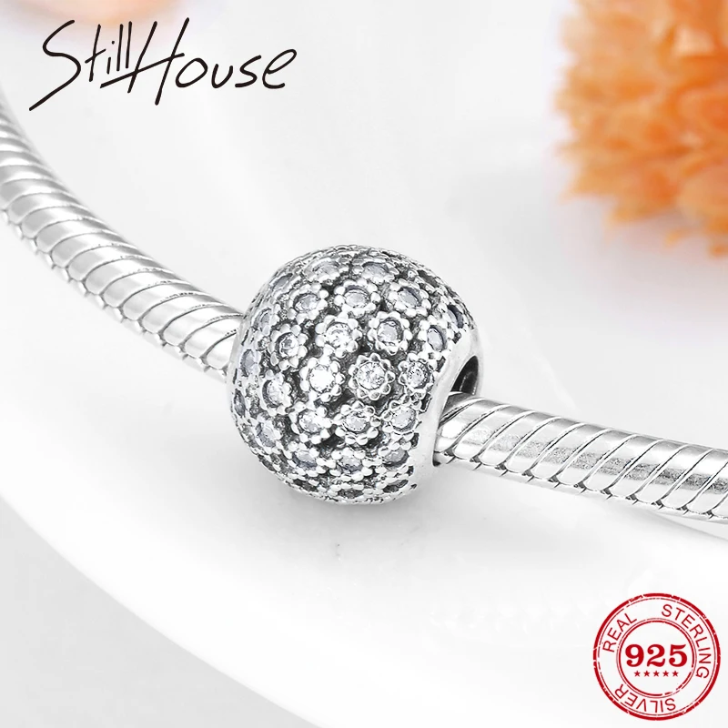 Жизнь полна солнечного света 925 пробы Серебряный паве подсолнухи Изящные CZ