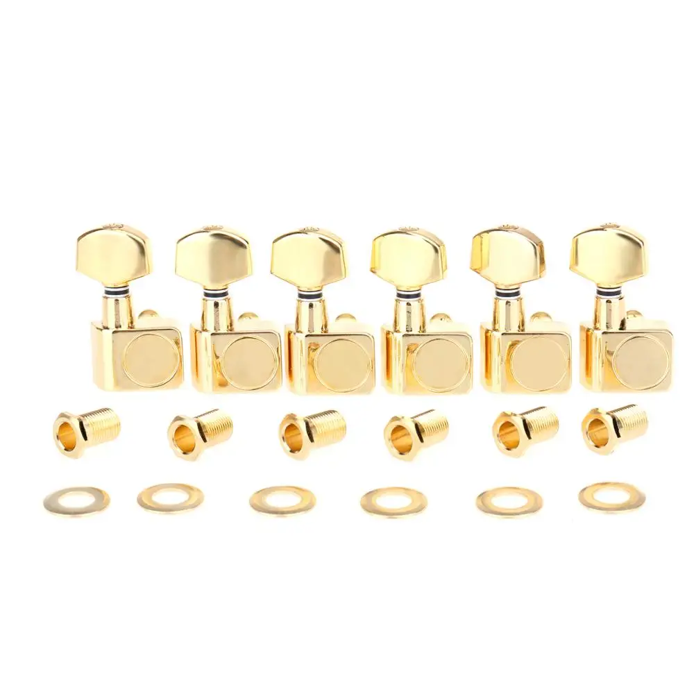Musiclily Pro 6 in line 2 pins запечатанная гитара Tuners машинная головка колышки для тюнинга