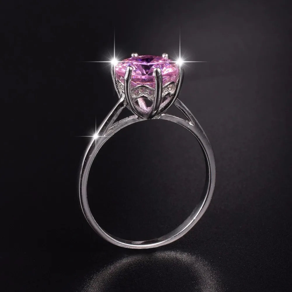 Лидер продаж Брендовое кольцо из стерлингового серебра 925 пробы классическое с