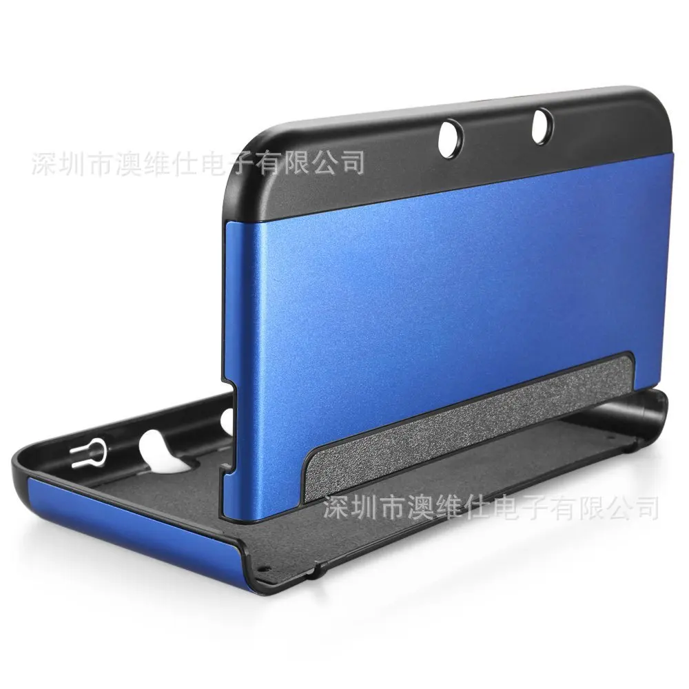 Напрямую от производителя продажи nintendo 3DS LL металлический защитный чехол 3DS XL Разделение Тип Пластик Алюминий Чехол 9-Цвет