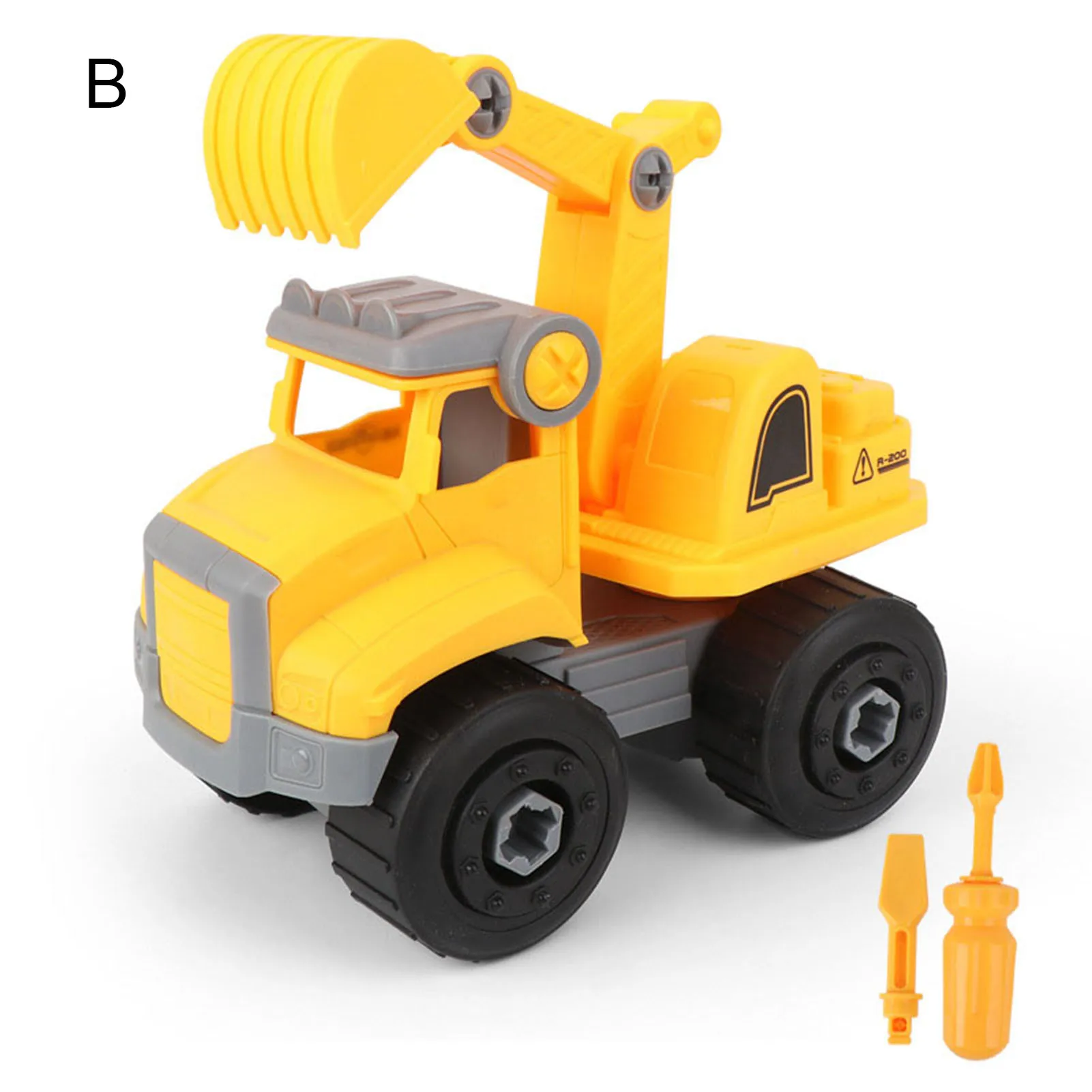 

DIY Self-assembly Loading Unloading Engineering Car Model Kid Educational Toy