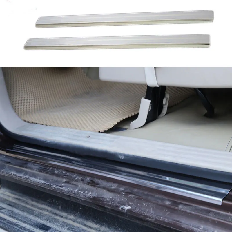 Подходящий порог Nissan Navara Frontier 100% стальные пороги для D40 2006 2013|nissan navara|door thresholddoor sill