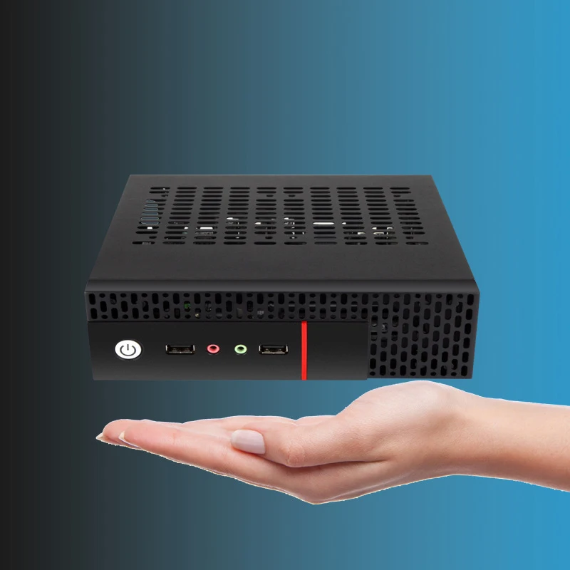Мини Itx Чехлы Usb2.0 2,5 дюймов Hdd Ssd Sgcc компьютерный игровой ПК настольный корпус HTPC