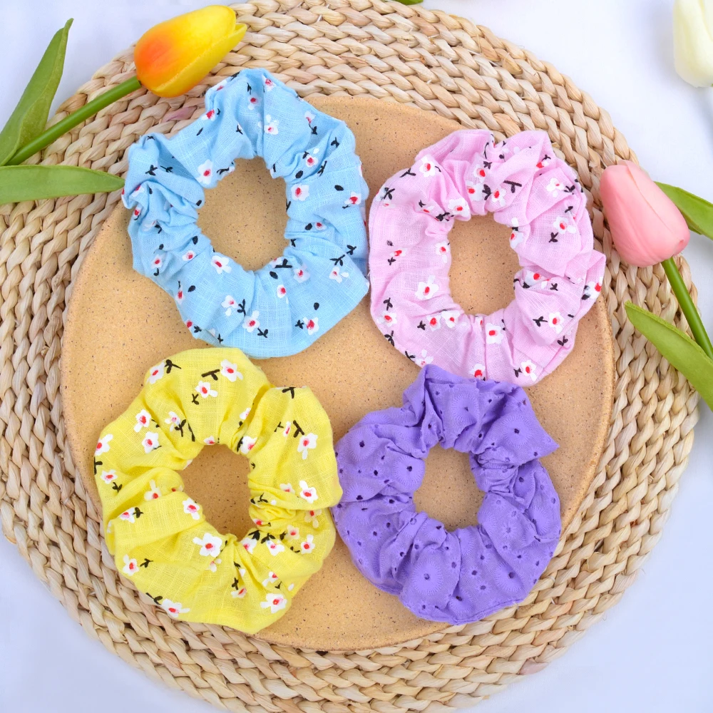 1 шт. Женская эластичная резинка для волос с принтом| |