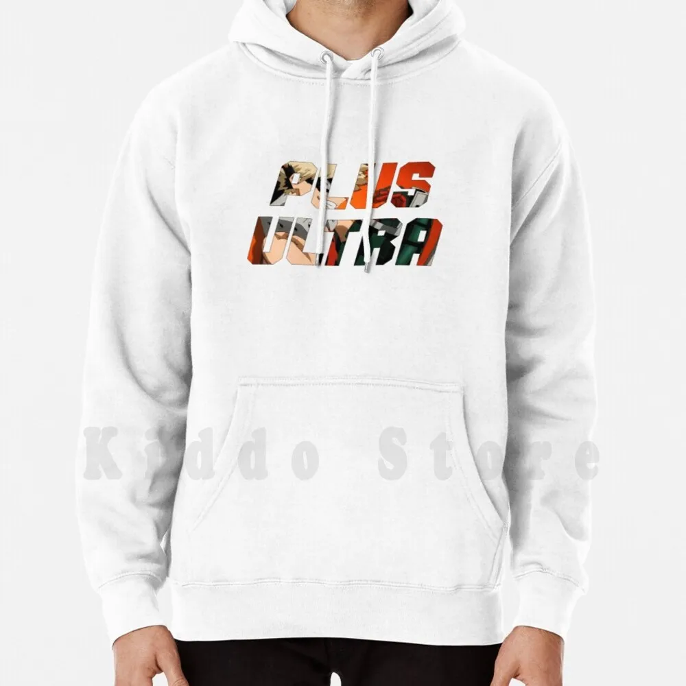 

Толстовки Katsuki Bakugou Plus Ultra-Boku, толстовки с длинным рукавом для героев мультфильма «Моя геройская Академия»