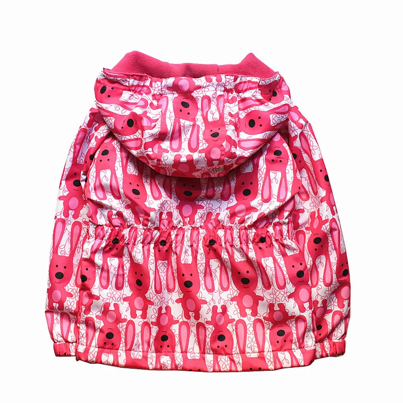 New sprig autumn child kid clothes baby boys girls windproof waterproof jackets double-deck polar fleece coats | Детская одежда и