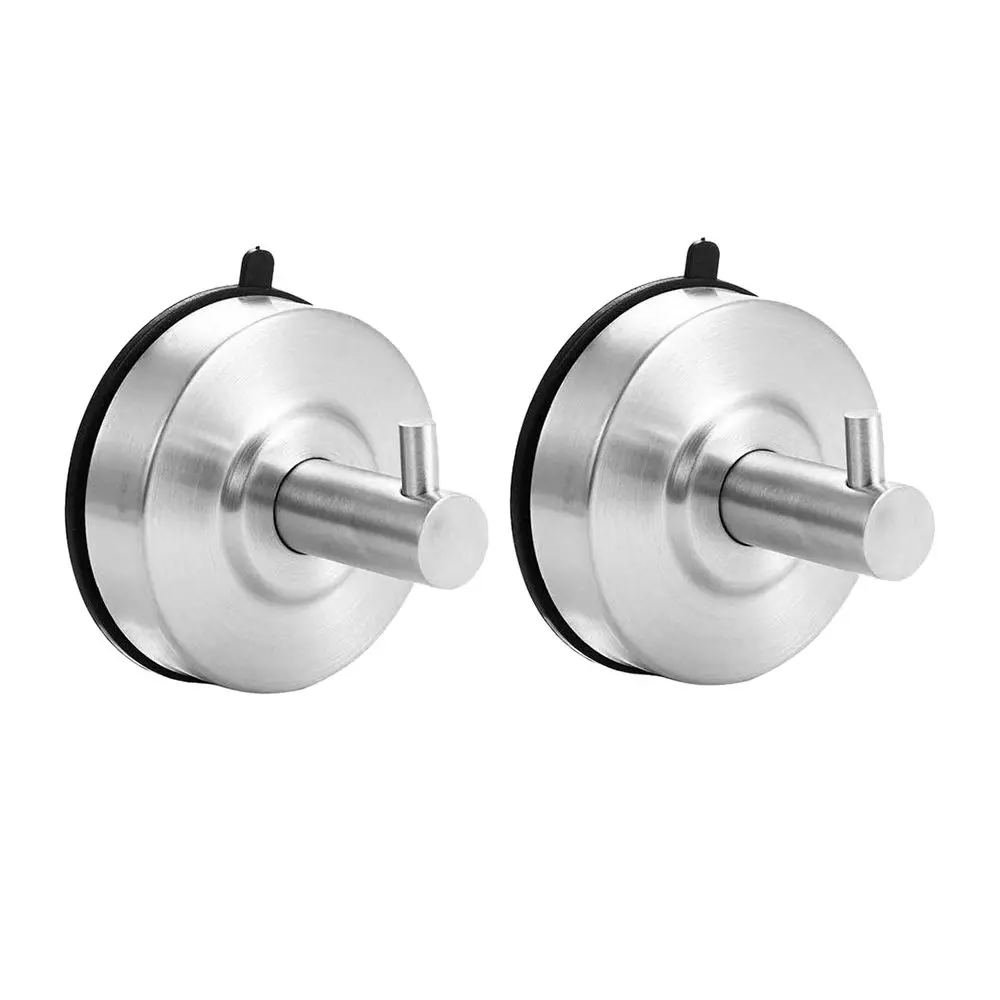 2 шт. Вакуумная присоска душ с присоской настенный крюк для полотенца Вешалка