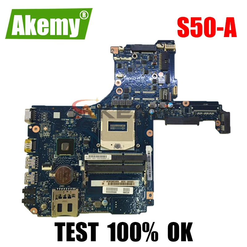 

Akemy H000067070 материнская плата для ноутбука Toshiba Satellite S50 S50-A S55 S50T-A Материнская плата ноутбука HM86 UMA MB DDR3