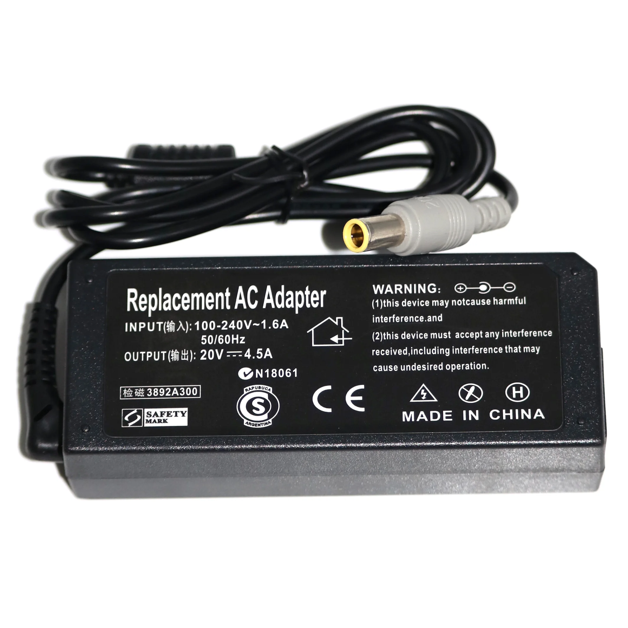 Зарядное устройство для Lenovo Thinkpad T60 T61 T400 T410 T420 T430 T500 T510 T520 T530 X60 Z60 X200 X201 | Компьютеры