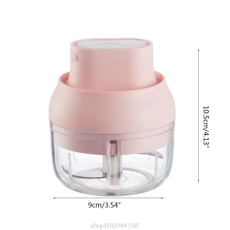

Electric Mini Garlic Chopper Food Processor Garlic Press Mincer Portable USB Rechargeable Meat Vegetable Grinder F26 21 Dropship