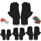 Оригинальная компрессионная перчатка для рук, дышащая влагозащитная перчатка для велоспорта, походов, тенниса, перчатка без пальцев, обезболивающие перчатки унисекс для спортзала