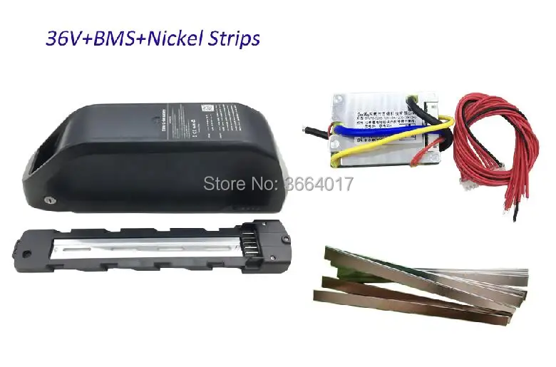 36V BMS Nickel strip jumbo shark polly пуховый чехол для батареи для электровелосипеда DP-9 91 шт 18650 ячеек чехол для батареи для электровелосипеда супер 73 батарея для электровелосипеда - Цвет: 36V BMS Nickel strip
