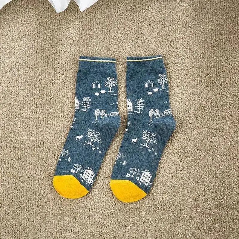 Модные детские повседневные рождественские мягкие милые хлопковые носки pudcoco в