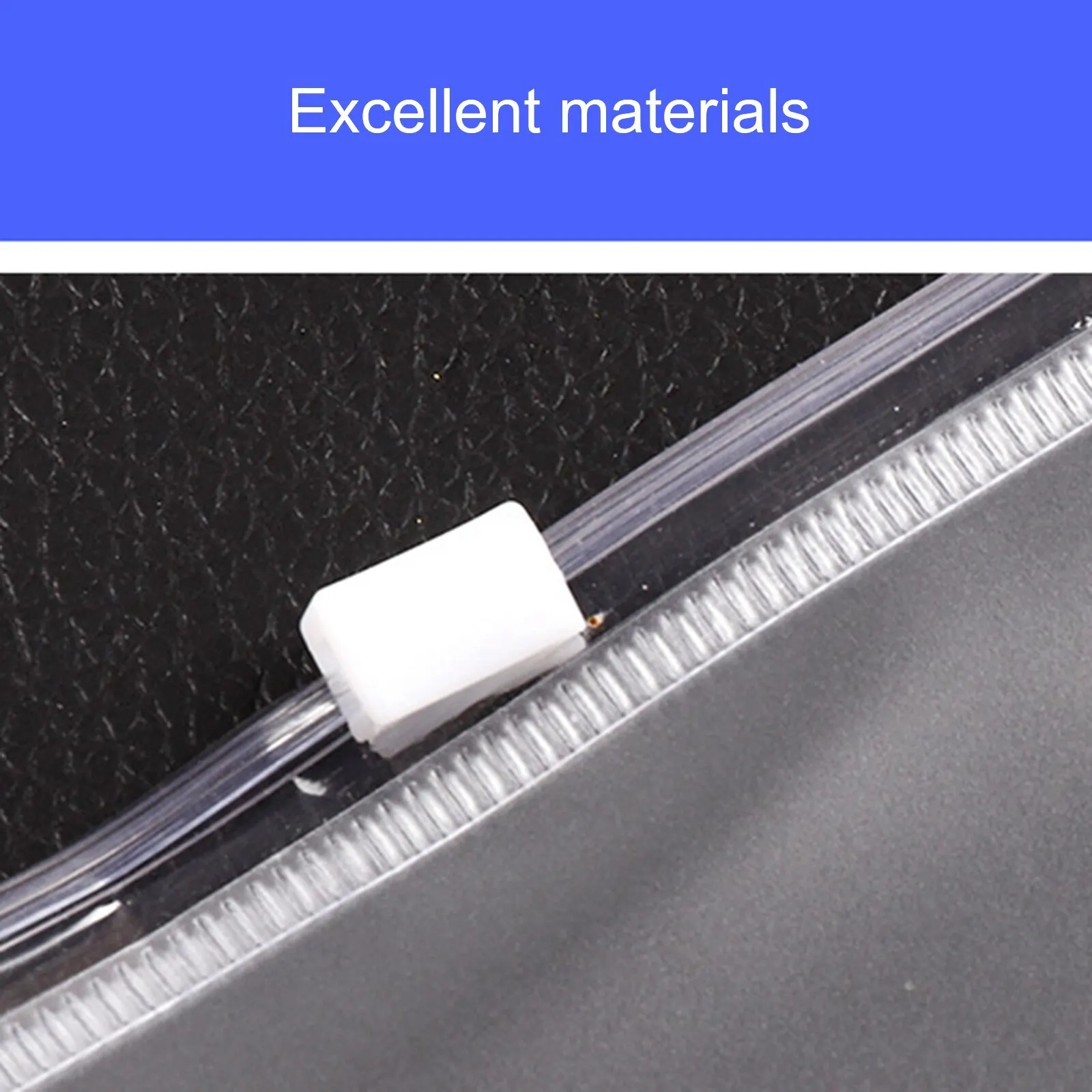 12 шт. в упаковке A6 ПВХ прозрачная коробка для хранения с отделением карт набор ID