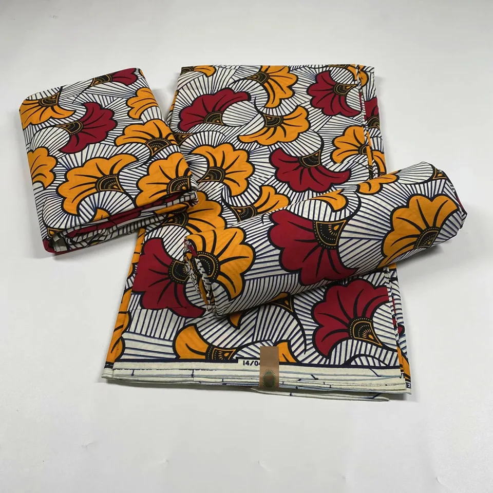 Последняя Африканский печать на ткани Блок Воск для печати тканей Chitenge/Kikwembe