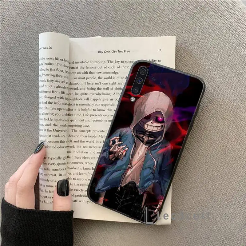 

Undertale Sans Phone Case For Samsung A20 A30 30s A40 A7 2018 J2 J7 prime J4 Plus S5 Note 9 10 Plus