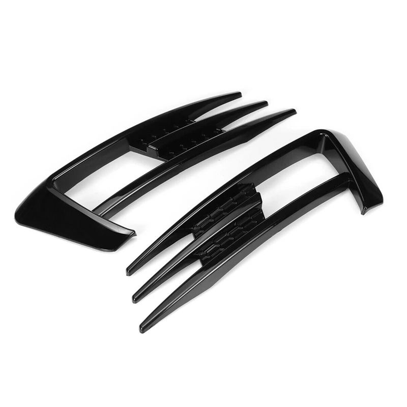 

for Golf 7 MK7 2014-2017 Fog Light Lamp Cover Bumper Grille Trim Gloss Black