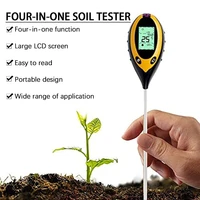 soil ph tester 4 in 1 ph light moisture acidity tester plant soil moisture meter kit for garden flowers analysis instruments