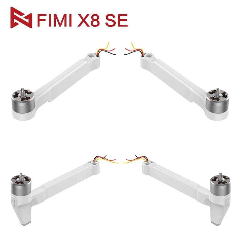 FIMI X8 SE RC Дрон Мотор рычаг передний задний левый правый задний Квадрокоптер запасные аксессуары Запчасти