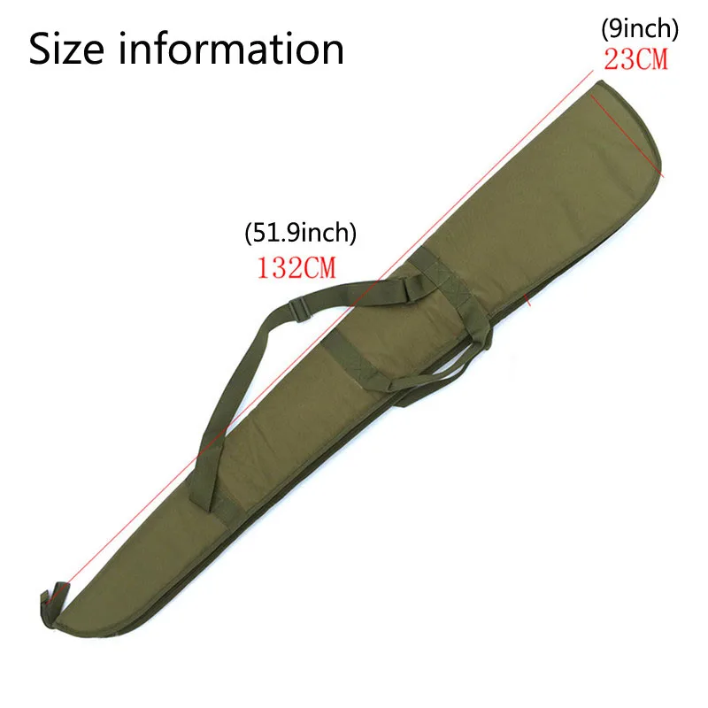 1.3M Tactical Gun Bag Shoulder Heavy Gun Carry Pouch Waterproof Backpack For Shooting Military Tools Hunting Rifle Case