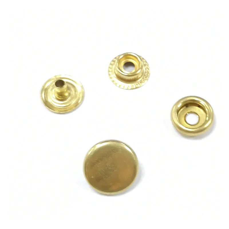 Металлическая кнопка из латуни для одежды и сумок 203 #1 3 см легко устанавливается 4