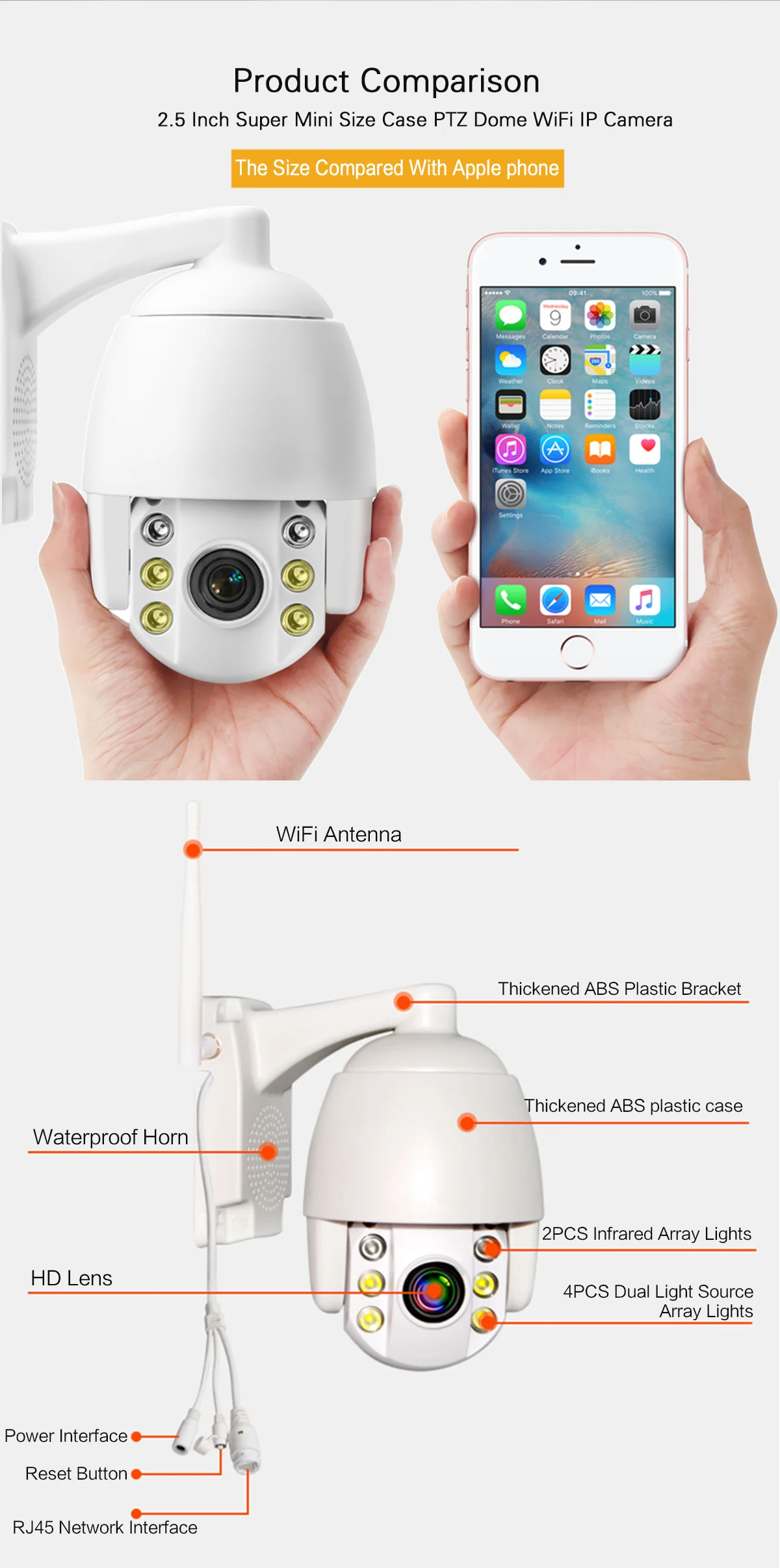 4G 3g Беспроводная PTZ ip-камера HD 1080P Открытый водонепроницаемый скоростной купол 5X зум/4 мм объектив двухстороннее аудио p2p CCTV Wi-Fi безопасности C