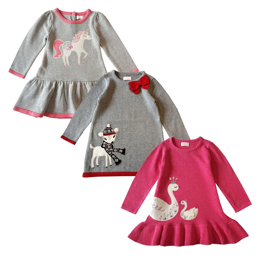 Bebe bBaby/платье с бантом осеннее трикотажное платье принцессы длинными рукавами и