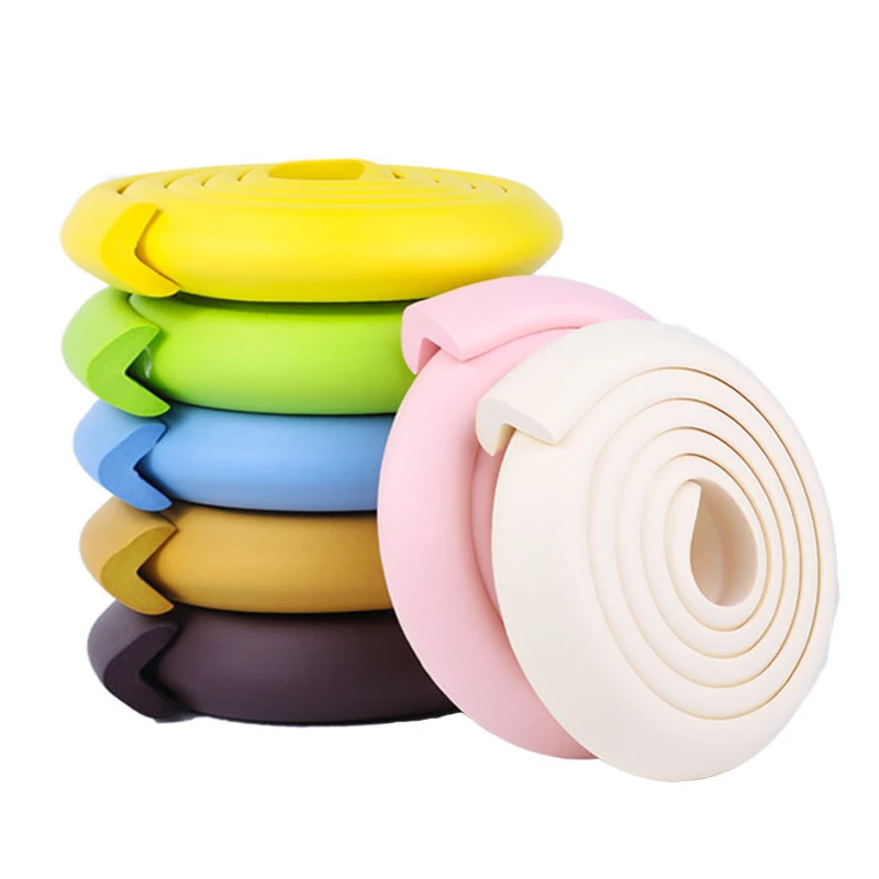 

2m Baby Safety Protection From Wall Stickers Children DIY Corner Protector Safe Table Desk Furniture Edge Foam Wall Stickers