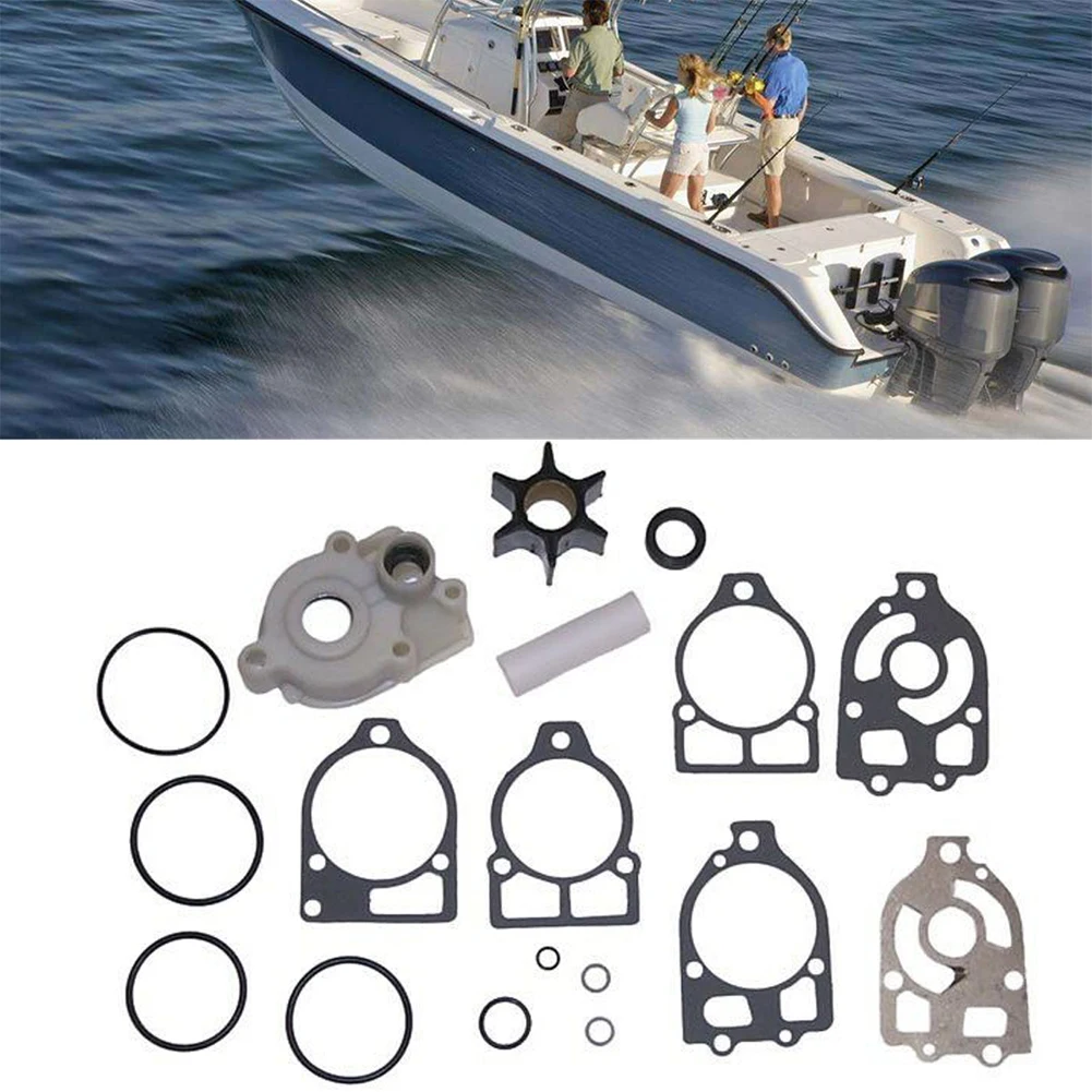 

Impeller Kit Plastic Boat Durable Replacement Wear Resistant Water Pump Repair Housing Accessories For Mercruiser 1 46-96148T8