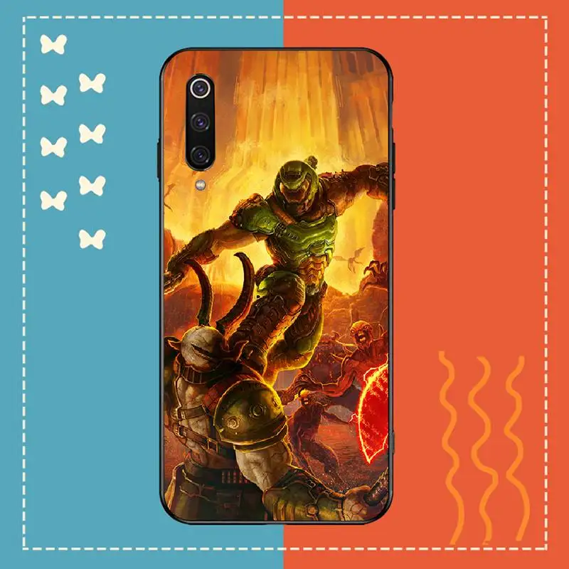 Мягкий силиконовый чехол для телефона PENGHUWAN эвау Череп игра Doom из ТПУ Для Xiaomi Mi9 9SE