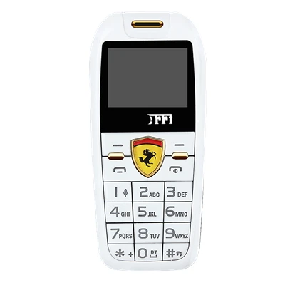 white English key Мини-Автомобильный ключ, модель, дизайн мобильного телефона, волшебный голос, две sim-карты, русская языковая клавиатура, маленький размер, детский сотовый телефон - Цвет: white English key