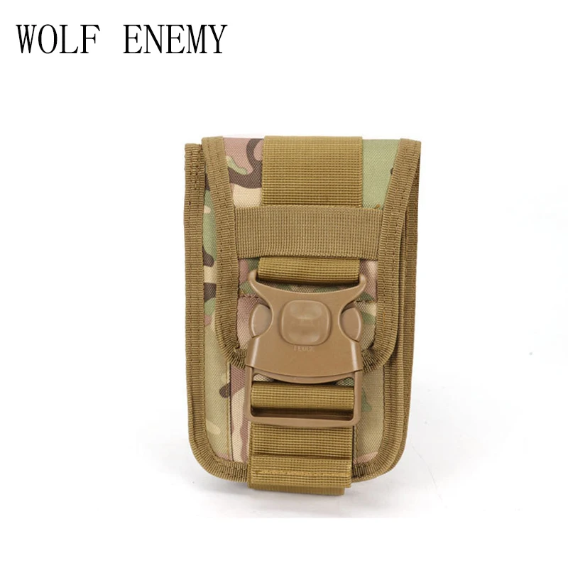 Тактическая Военная сумка с моллом поясная ремень нейлоновый для сотового