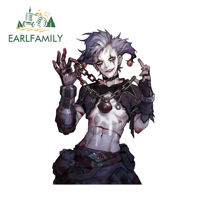 Виниловая наклейка EARLFAMILY 13 см х 8 6 для Overwatch JunkRat наклейки окон мотоциклов защита