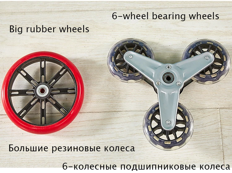 Тележка на колесах Женская корзина для покупок складная переносная тележка
