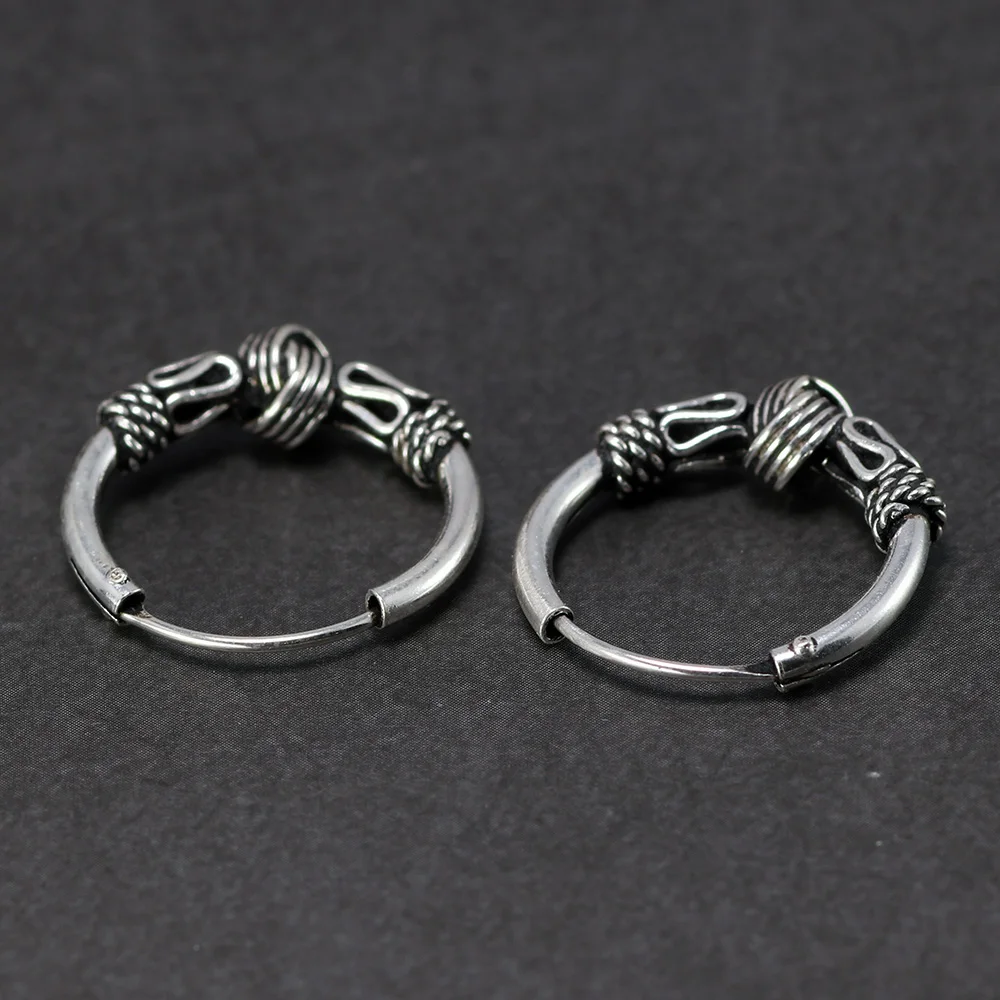 Женские серьги кольца из серебра 925 пробы 16 мм|Серьги-кольца| |