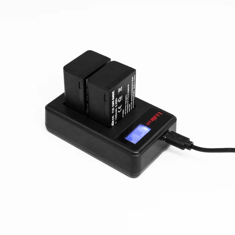 4 шт. DMW BMB9 BMB9E ДМВ Батарея + ЖК дисплей Dual USB Зарядное устройство для цифрового