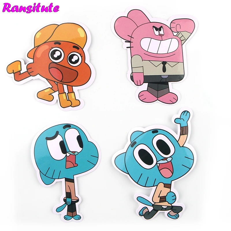 37 шт./компл. мультфильм аниме стикеры DIY багажа ноутбук скейтборд мотоцикл