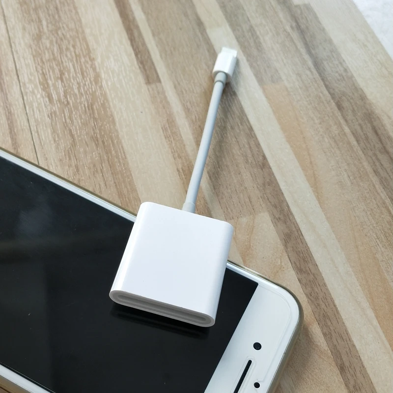 Двусторонняя микро-sd кард-ридер с подсветкой для телефонов iPhone 6 7 8 x и Android |