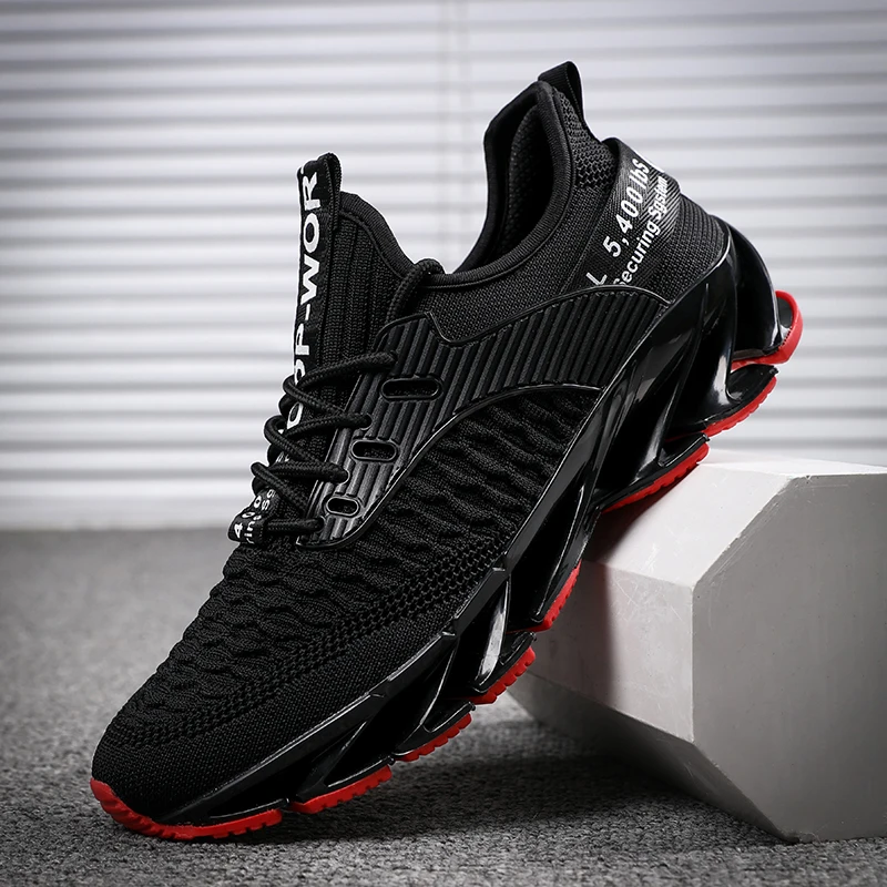RUMDAX Mens Running Shoes Male Absorber Sweat Sports Shoes Breathable Cushioning Jogging Casual Shoes Fashion Men Sneakers