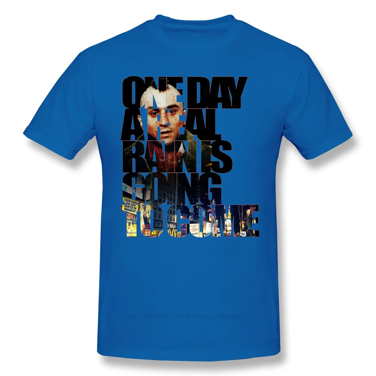 

Taxi Driver - QuoteAnime Clothes Design American TV Series Cotton Men T-Shirt