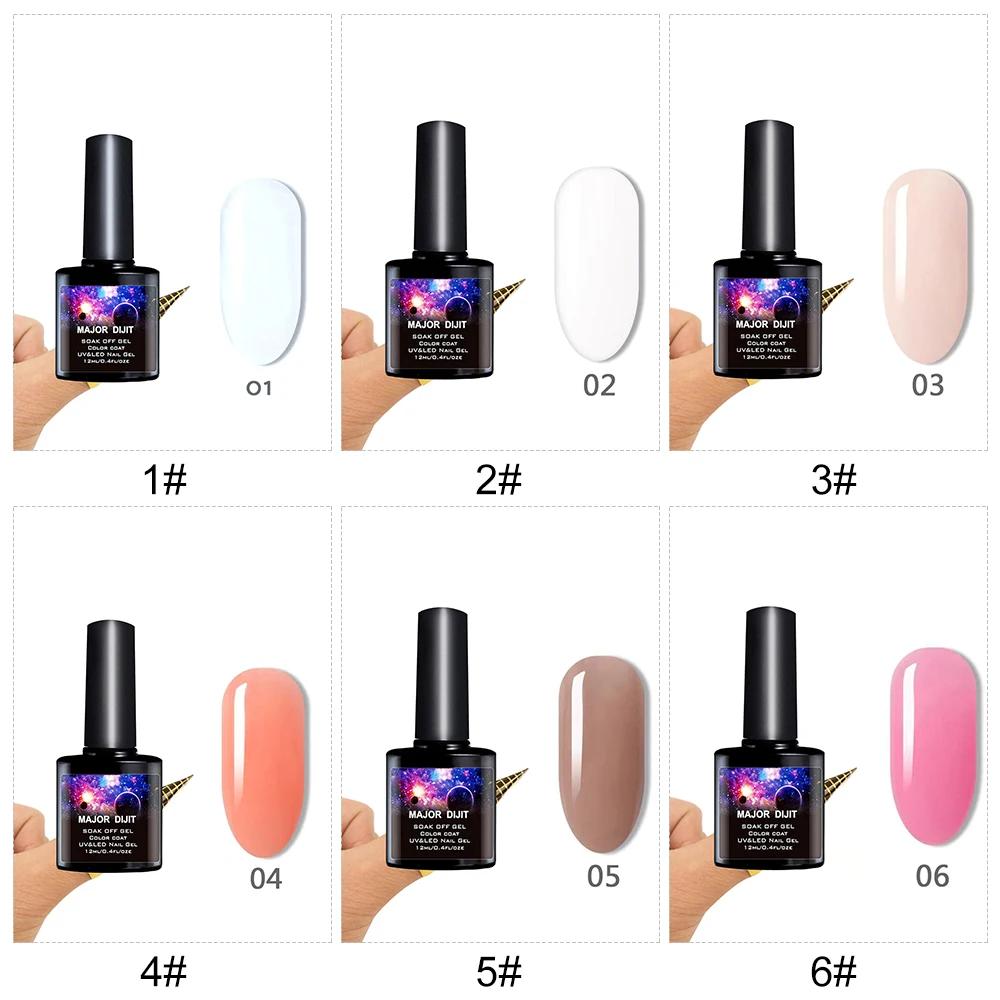 12 мл полигель для наращивания ногтей Быстрый строительный Гель лак прозрачный