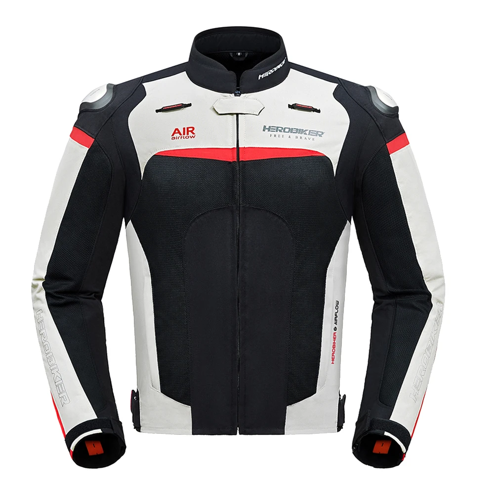 HEROBIKER летняя мотоциклетная куртка Мужская дышащая сетка jaqueta Chaqueta Moto для